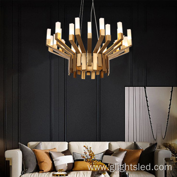 Indoor Living Room Round Led Chandelier Pendant Light